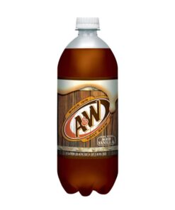 A & W Root Beer Soda 1liter 15pk