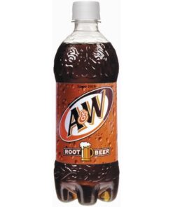 A&W Root Beer Soda 20fl oz 24pk