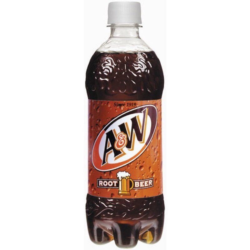 A&W Root Beer Soda 20fl oz 24pk AW ROOT BEER 20OZ 24CT