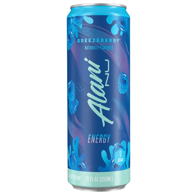 Alani Energy Breezeberry 24pk 12oz Alani Energy Breezeberry 24pk 12oz