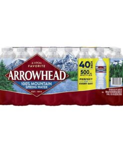 Arrowhead 100% Mountain Springs Water 500ml/40pk