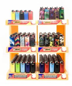 Bic Lighter Ez Reach 6 Tier Display 300ct + 30 Free
