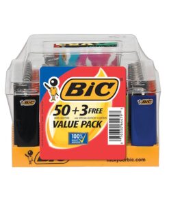 Bic Lighters Small 50+3pk