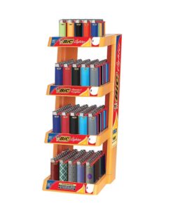 Bic Ltr Ex Reach 4 Tier Display 206ct +16 Free