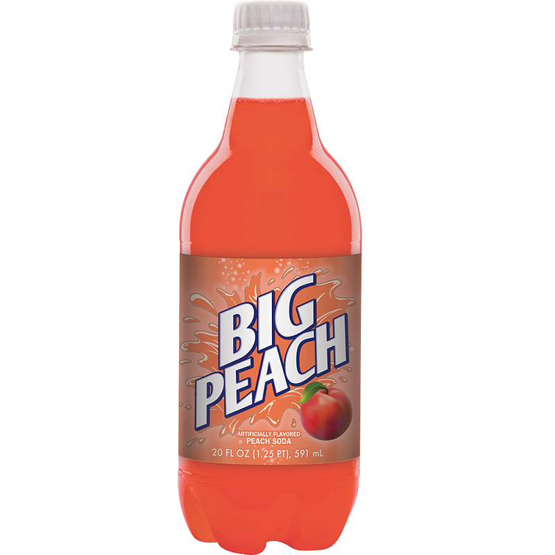 Big Peach Drink 20oz 24ct Big Peach Drink 20oz 24ct