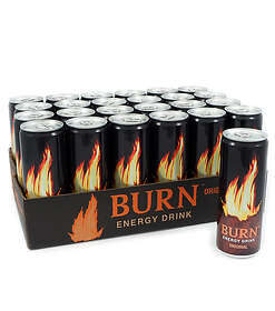 Bulk 250ml Burn Energy Drinks