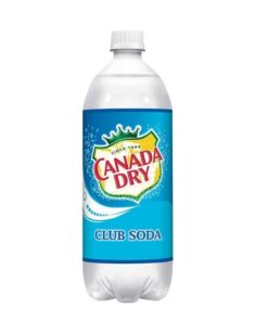 Canada Dry Club Soda 1 Liter /15ct