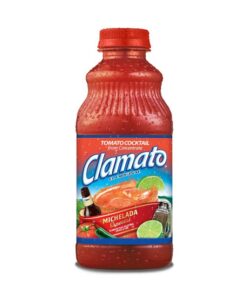 Clamato Michelada Especial Tomato Cocktail 32oz/12pk