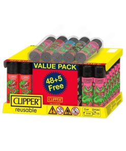 Clipper Lighters Evil Plants 48+5