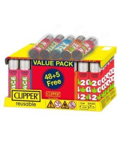 Clipper Lighters Mush Words 48ct