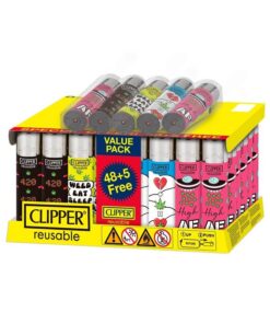 Clipper Lighters Weed Tricks 48ct+5