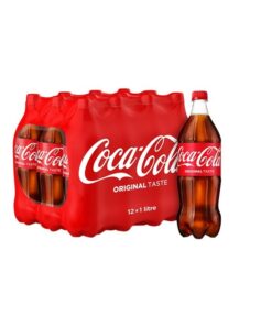 Coca Cola Soda 1 Liter 12pk
