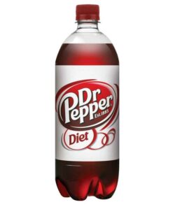 Diet Dr Pepper Soda 1 Liter 15pk
