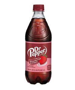 Dr Pepper Strawberries & Cream Soda 20fl 12pk
