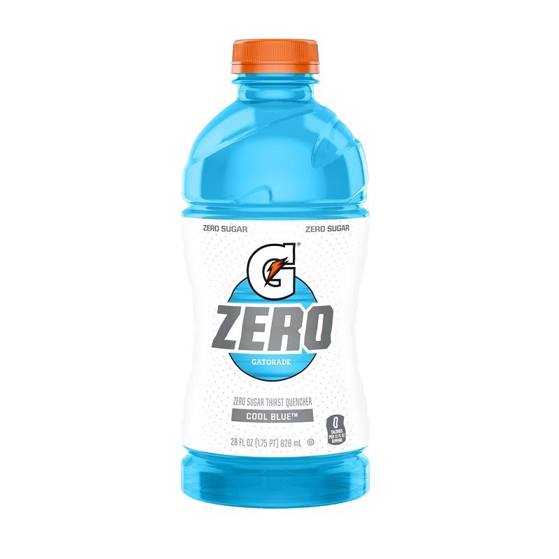 Gatorade Zero Cool Blue 28fl 15pk Gatorade Zero Cool Blue 28fl 15pk
