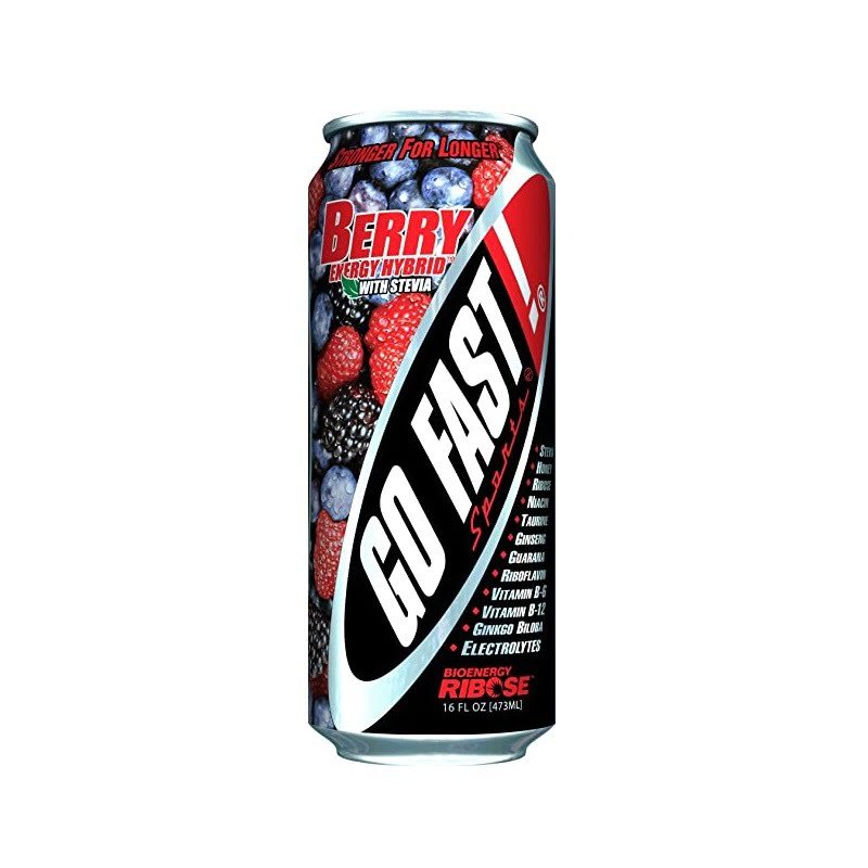 Go Fast Berry Energy 16oz/12pk Go Fast Berry Energy 16oz 12pk