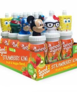 Good 2 Grow 100% Juice Strawberry-Kiwi 6oz 12pk
