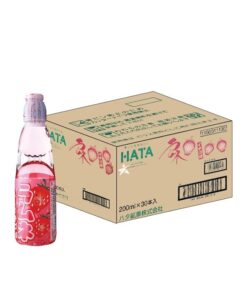 Hata Ramune Strawberry Flavor 6.76oz 30pk