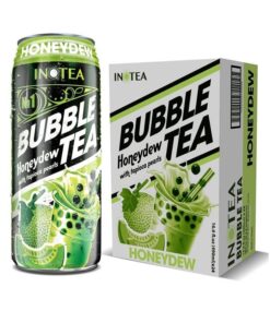 Inotea Honeydew Bubble Tea 16.6oz 24pk