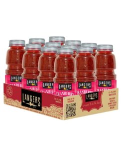 Langer Cranberry Cocktail 15.2oz/12ct