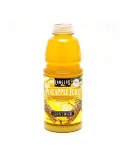 Langer Pineapple Juice 100% 32oz/12pk