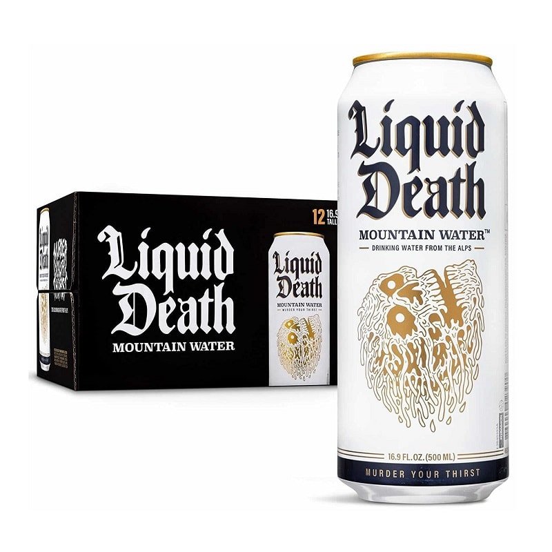 Liquid Death Still Water 16oz 12ct Liquid Death 16oz