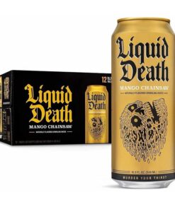 Liquid Death Mango Chainsaw 16oz 12ct