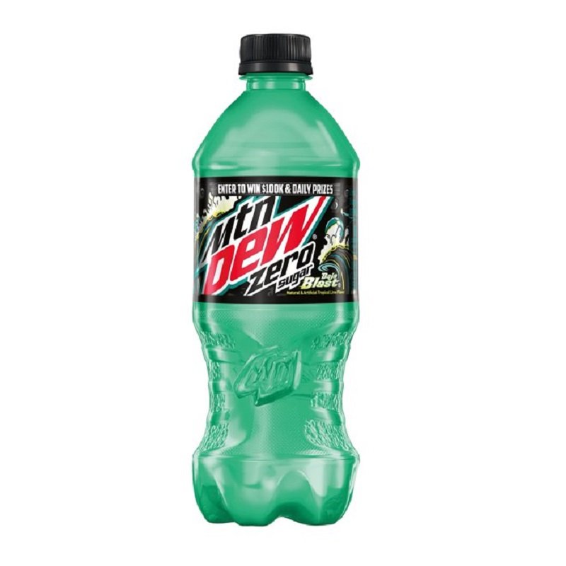 Mtn Dew Baja Blast Soda 20fl oz 24pk MTN Dew Baja Blast Soda 20fl oz 24pk