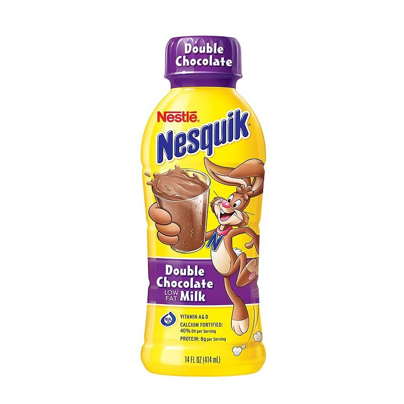 Nestle Double Chocolate Milk 14oz/12ct Nestle Double Chocolate Milk 14oz 12ct