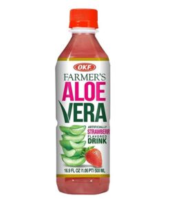 Okf Farmers Aloe Vera Strawberry 16Fl Oz 20ct