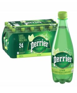 Perrier Lemon Lime Sparkling Mineral Water 17fl 24pk