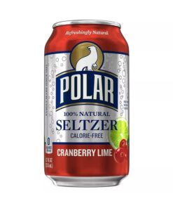 Polar Cranberry Lime Seltzer 12oz 24pk