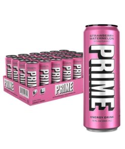 Prime Energy Hydration Drink Strawberry Watermelon 12oz/24cans