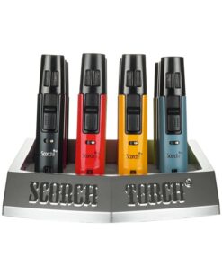 Scorch #61658 Torch Standing Pencil 2 Torch Matte Finish &Vibrant Colors See Thru 12ct