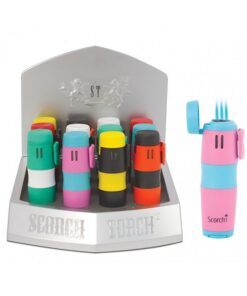 Scorch Torch 61657 Matte Finish & Vibrant Colors W/Punch & See Thru 12ct