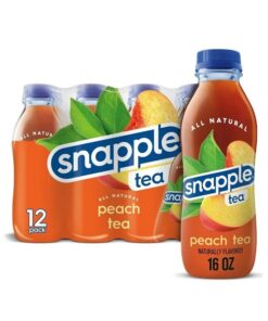 Snapple Peach Tea Juice Drink 16fl Oz 12pk