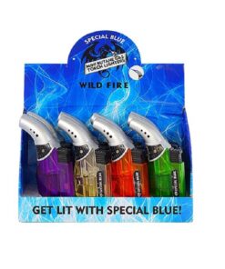 Special Blue Wild Fire Lighter 12Pcs Box