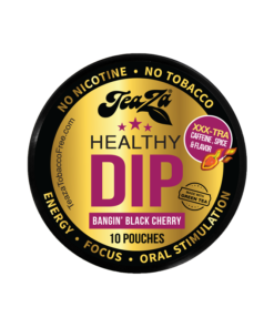 Teaza Bangin Black Cherry Herbal Energy Pouches 10pcs