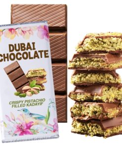 Crispy Pistachio Viral Dubai Chocolate Bar